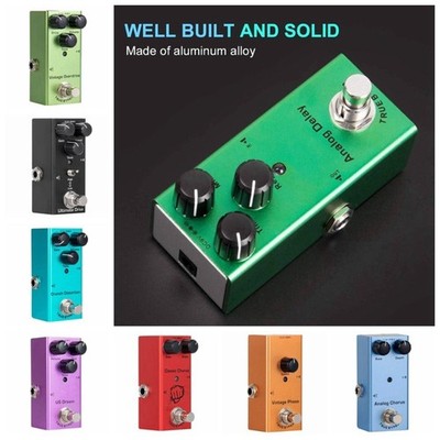 Gitarren-Effekt-Pedal Quadratisch Digital E-Gitarre Hall Multi-Effekt-Pedale