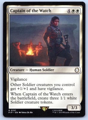 Captain of the Watch - Universes Beyond Fallout - MTG - Near Mint