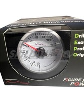 Depo Racing 52mm Egt Gauge White Black Face High Precision Sporty Design