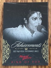 2011 MICHAEL JACKSON PANINI KING OF POP ACHIEVEMENTS CARD #119
