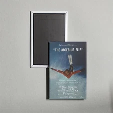 The Moebius Flip Mini Movie Poster Fridge Locker Magnet