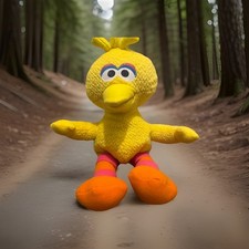 Sesame Street- Big Bird- My First Pal 11" Plush Toy 2000 Fisher Price Mattel VTG