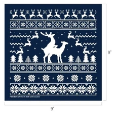 NEW “Oh Deer” Chalk Couture Chalk Transfer Stencil Size F 9”x9”