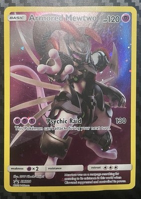 Pokémon TCG Armored Mewtwo SM228 Black Star Promo 2019 Full Art LP