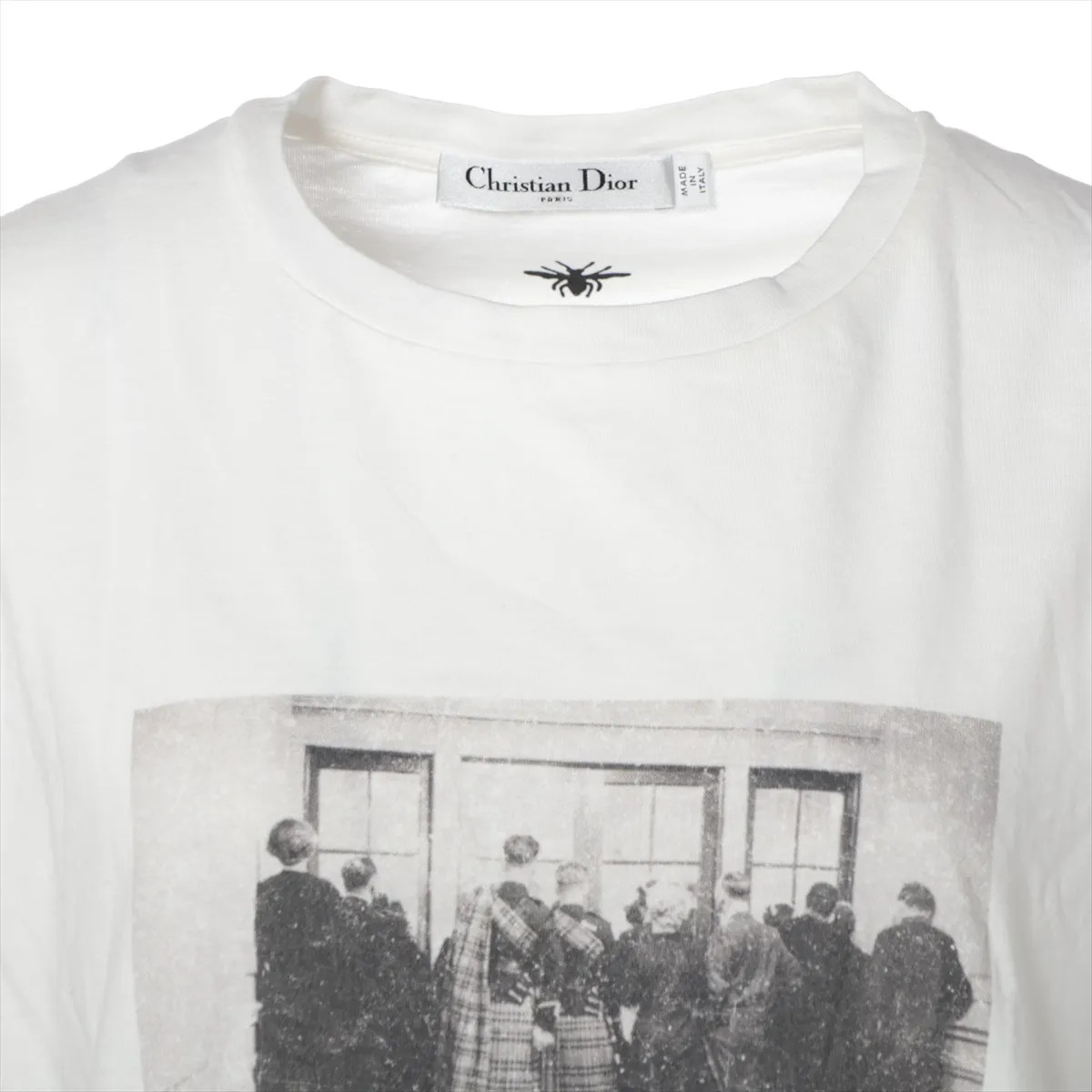Christian Dior◆Tシャツ/XS/コットン/WHT/プリント/243T09A4427 楽天市場】【中古】Christian Dior SAMPLE プリントTシャツ