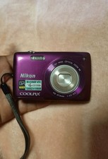 Nikon COOLPIX S4300 16 MP Purple Digital Camera 6x Zoom  NIKKOR Glass Lens