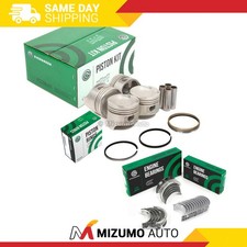 Pistons Main Rod Bearings Fit 88-92 Ford Probe Mazda 626 Mx6 2.2 F2