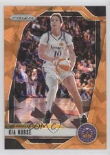 2024 Panini Prizm WNBA Orange Ice Prizm Kia Nurse #129 10j2