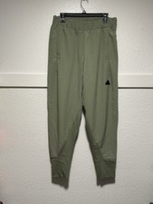 Adidas Men  s Size M Z.N.E. WOVEN PANTS IS9278 Green BRAND NEW