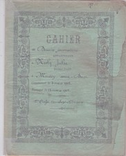 cahier de devoirs journaliers complet toutes les matières enseignées TTB