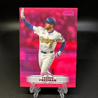 2025 Topps Stadium Club Freddie Freeman Pink #168 Dodgers