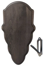 Deer Skull Mount Face Plate with Mounting Hardware, European Style, Whitetail