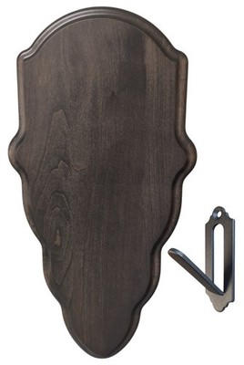Deer Skull Mount Face Plate with Mounting Hardware, European Style, Whitetail