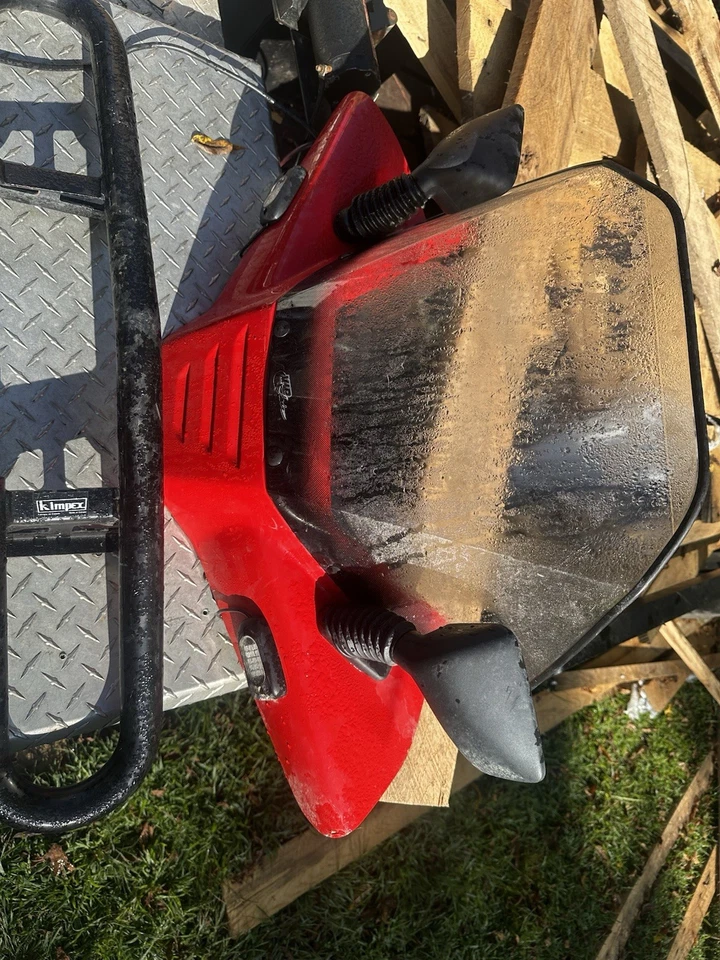 Parachoques delantero/trasero ATV y un Wendsheild para un Honda Rancher y más Foto 2 de 4