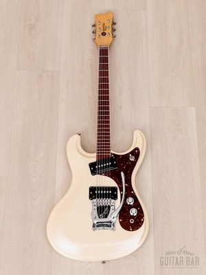 2000s Mosrite Ranger Ventures Model-Style Guitar, Pearl White w