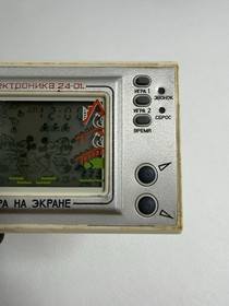 RARE VINTAGE SOVIET  MICKEY MOUSE USSR CATCH EGG ELEKTRONIKA GAME & WATCH