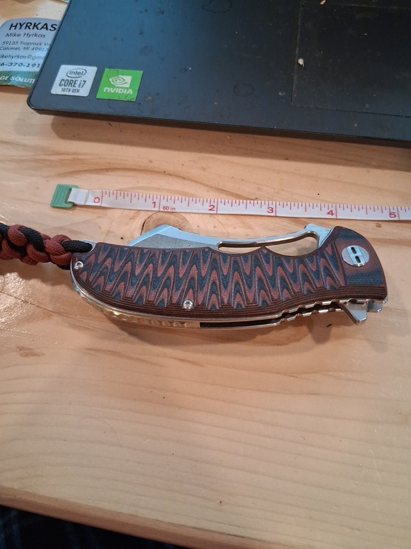 BESTECH KNIVES HORNET  D2 Excellent Condition
