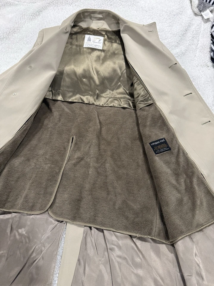 Abrigos London Fog para hombre talla 42 Foto 4 de 4