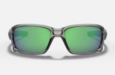 OAKLEY STRAIGHTLINK SUNGALSSES GREY INK TRANSPARENT JADE GREEN