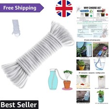 50ft DIY Automatic Watering System – Flexible Wick Cord for Easy Plant Care