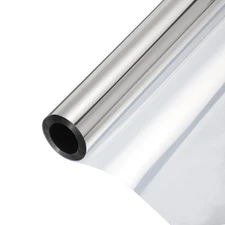 Reflective Window Film One Way Daytime Mirror Privacy Film,Silver 23"x32'