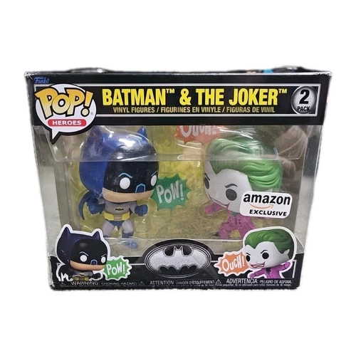 Funko Pop! Vinyl: DC Universe - Batman & The Joker 2-Pack - Box Damaged