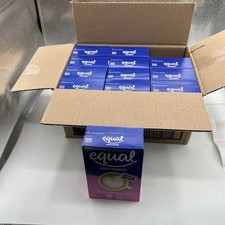 12 x 100ct Equal Sweetener Zero Calorie Original Taste Sugar Substitute Packet
