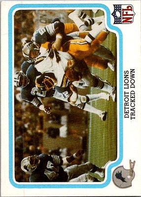 1979 Fleer Team Action #18 Tracked Down