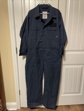 US Navy Coverall Size 46S Flame-Resistant Utility Blue 8415-01-661-2733