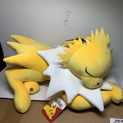 Pokemon Jolteon Sleeping Plush 18-Inch Premium Plush Stuffed Animal NEW
