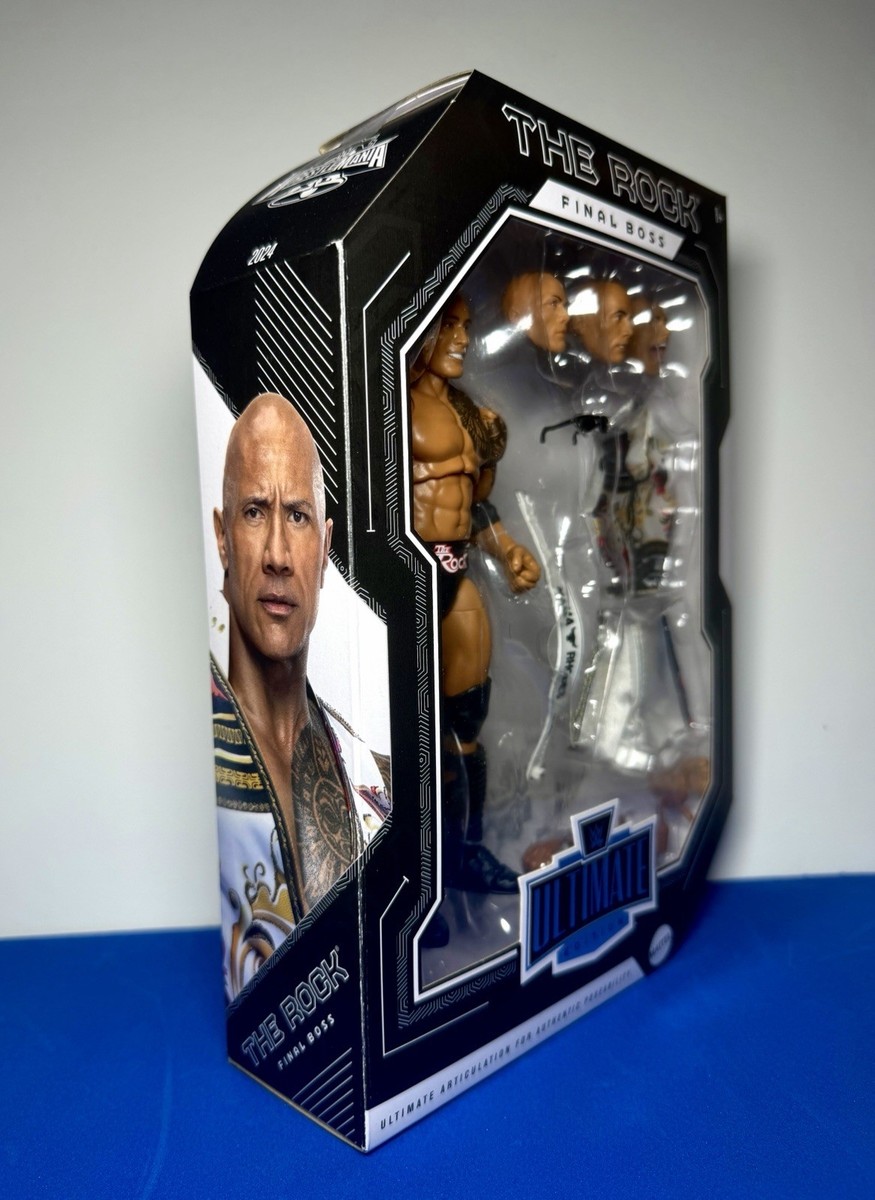 2026 WWE Ultimate Edition Exclusive: “THE FINAL BOSS” THE ROCK (WM