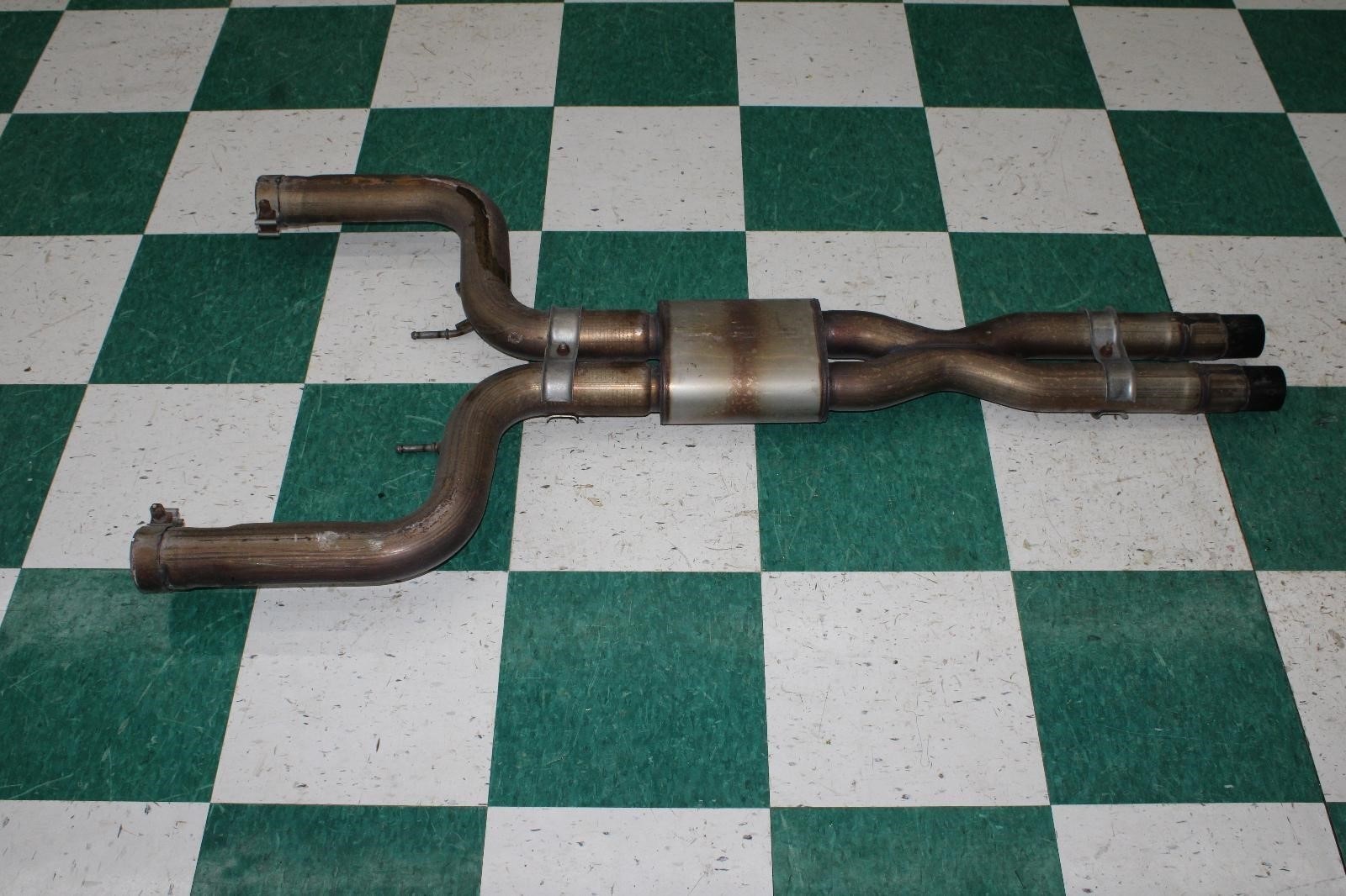 14-17 Ghibli 3.0L Engine Motor Exhaust X Cross Midpipe Pipe Assembly Factory OEM