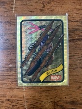 Marketplace image: 2025 Topps Chrome Marvel Blink Superfractor Clawed 1/1 X-Men SSP