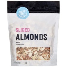 Sliced Almonds 12 oz Pack of 1 Natural Unsalted Fresh for Baking Cooking