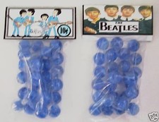 2 BAGS OF THE BEATLES ROCK  ROLL COLLECTOR MARBLES