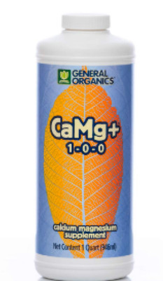 General Organics CaMg+ Calcium Magnesium Supplement Cal Mag  1 Quart