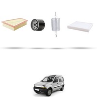 Hoffcar Set Service - 4 Filter FüR Renault Kangoo 1.6 16V 70Kw Von 2001