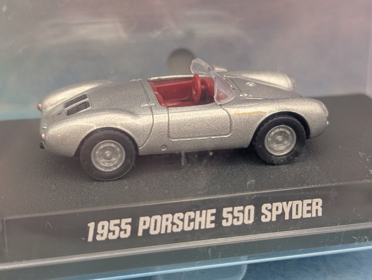 majorette 1955 PORSCHE 550 SPYDER ☆ silver ☆ Porsche Collection