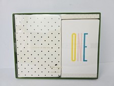 Kate Spade Baby Photo Prop Set With 12 Page 4" x 6" Photo Brag Book NEW One