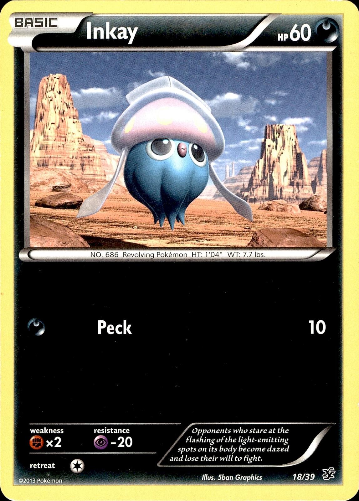 POKEMON INKAY 18/39 KALOS STARTER SET MP