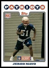 2008 Topps Kickoff #217 Jerod Mayo (RC)