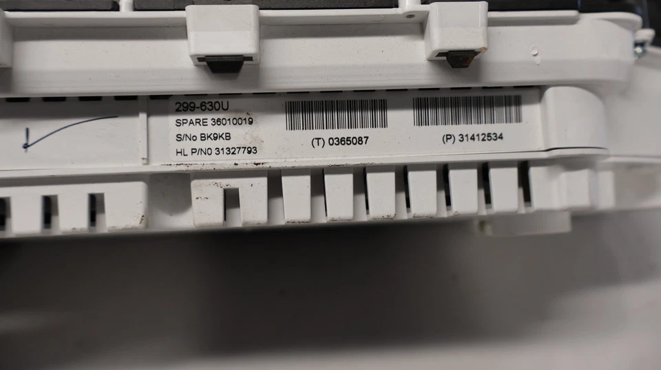 2015 Volvo XC60 виртуальный дисплей спидометр Speedo кластер 128K OEM - Изображение 3 из 4