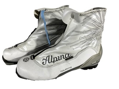 Alpina T28Eve Nordic Cross Country Ski Boots Size EU39 US7 NNN 1005