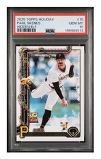 2025 Topps Holiday #HE-15 Hidden Elf Variation PAUL SKENES PSA 10 GEM MINT