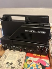 Chinon SP330 8mm Projector / Super8 / SOUND / JAPAN - TESTED/VIDEO/SERVICED/MINT