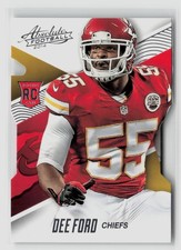 2014 PANINI ABSOLUTE DEE FORD #109 RC CHIEFS