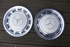 2 x Mercedes Radkappe pastellweiss W108 W109 W110 W114 W115 W116 W123 W126 (B5)
