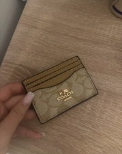 Coach Geldbeutel Original Beige