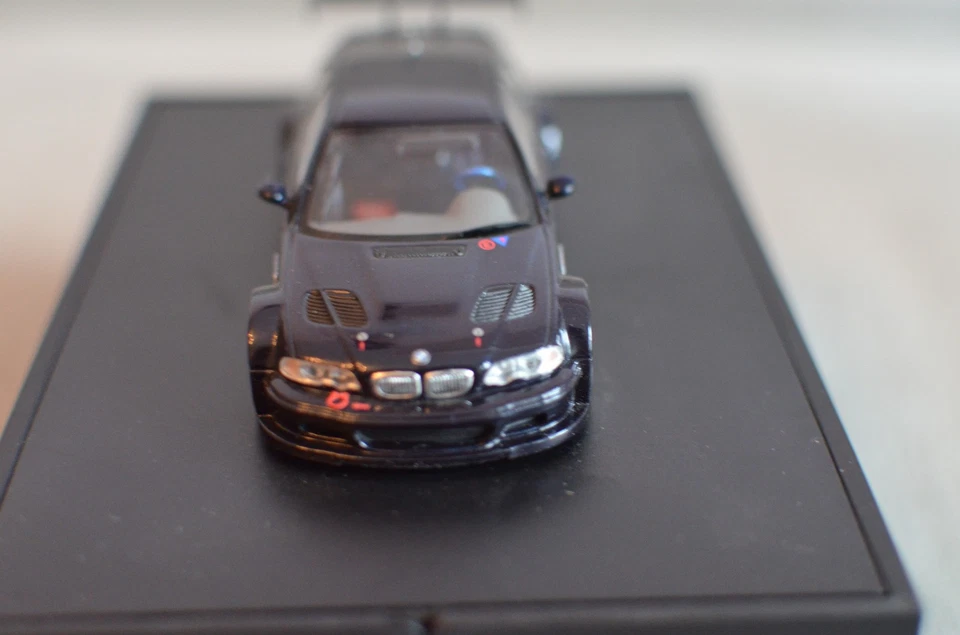 Modellauto 1/43 BMW M3 GTR Straßenversion Händleredition Limited Ed.