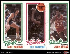 1980 Topps Scott Wedman / Bill Cartwright / John Drew 131 / 164 / 23 7 - NM